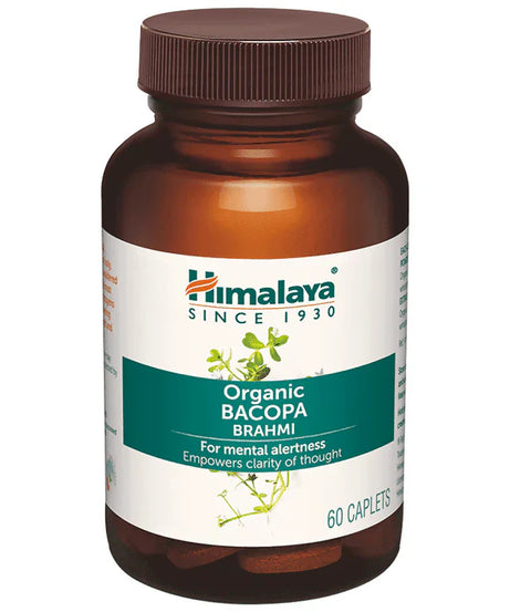 Himalaya Organic Bacopa (Brahmi)  -60 caps