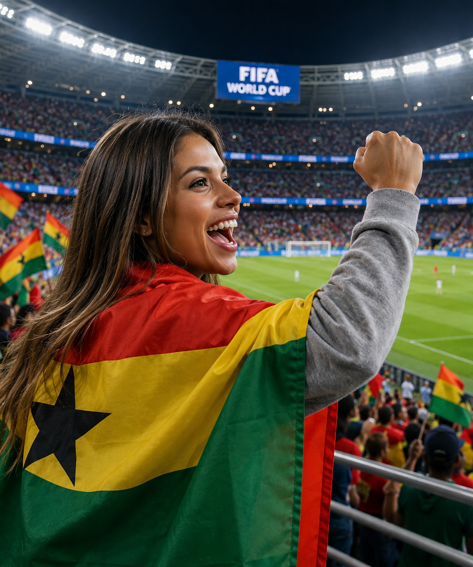 Hooded Football Fan Flag Cape Poncho for Soccer Match Party