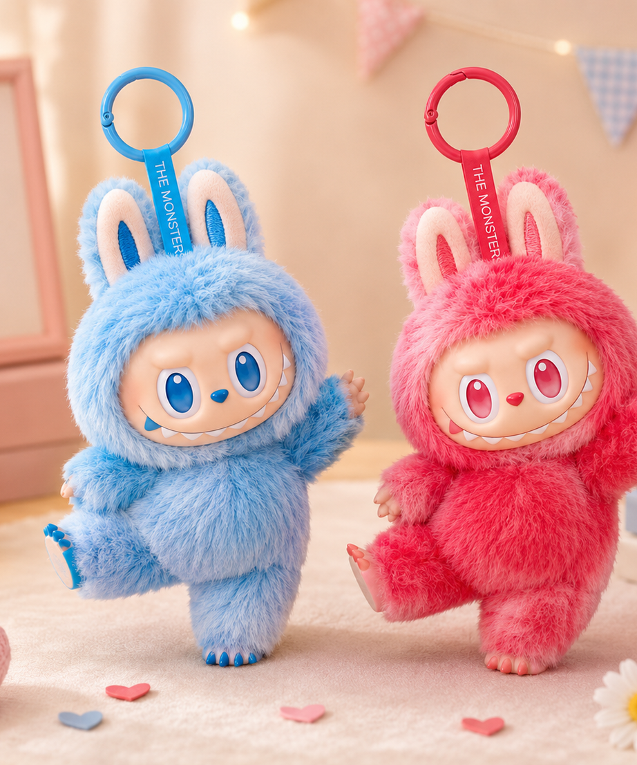 Hope & Love Labubu Doll Combo Set – Cute Plush Dolls