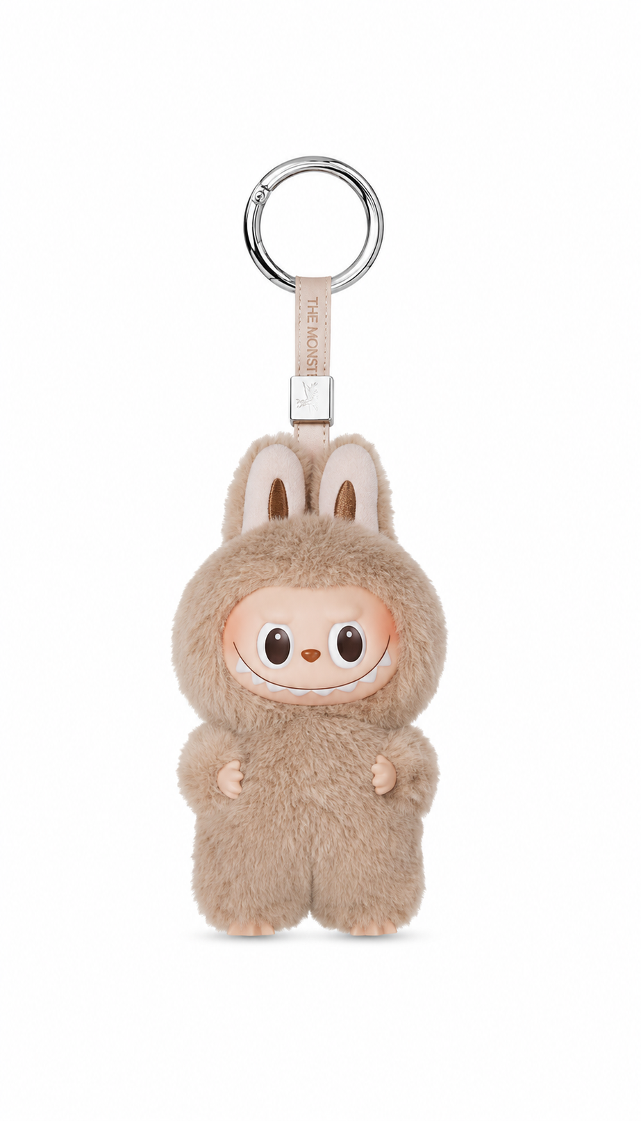 Labubu Plush Keychain | Cute Bunny Monster Bag Charm | Collectible Plush Doll Key Ring | Backpack & Purse Accessory