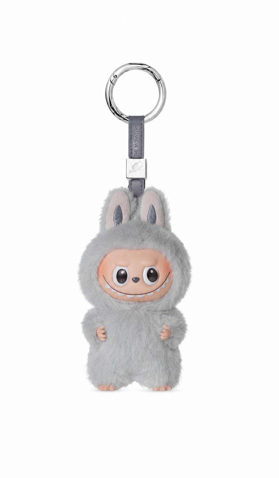 Labubu Plush Keychain | Cute Bunny Monster Bag Charm | Collectible Plush Doll Key Ring | Backpack & Purse Accessory