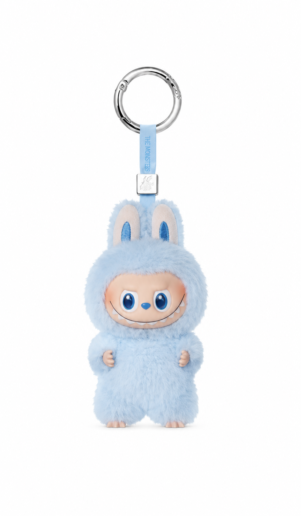 Labubu Plush Keychain | Cute Bunny Monster Bag Charm | Collectible Plush Doll Key Ring | Backpack & Purse Accessory