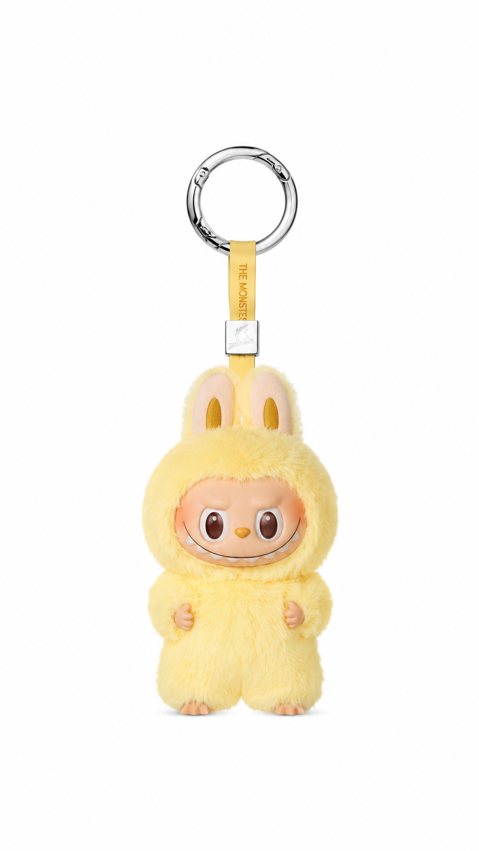 Labubu Plush Keychain | Cute Bunny Monster Bag Charm | Collectible Plush Doll Key Ring | Backpack & Purse Accessory
