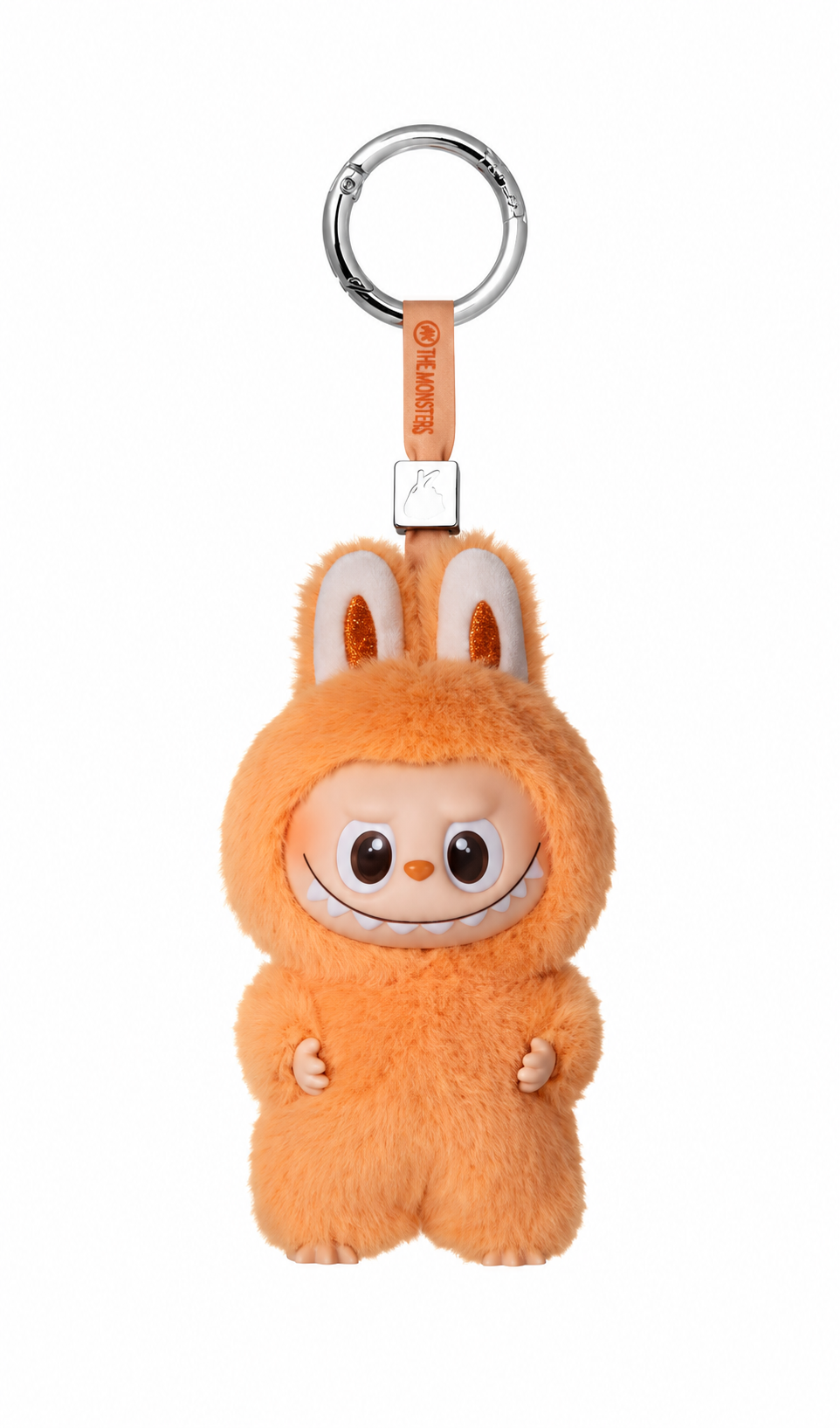 Labubu Plush Keychain | Cute Bunny Monster Bag Charm | Collectible Plush Doll Key Ring | Backpack & Purse Accessory