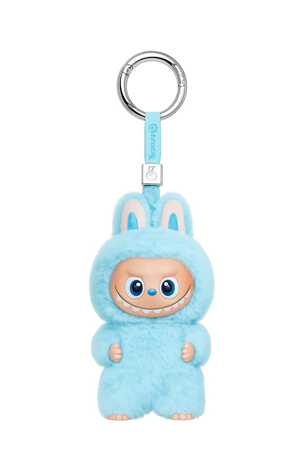 Labubu Plush Keychain | Cute Bunny Monster Bag Charm | Collectible Plush Doll Key Ring | Backpack & Purse Accessory