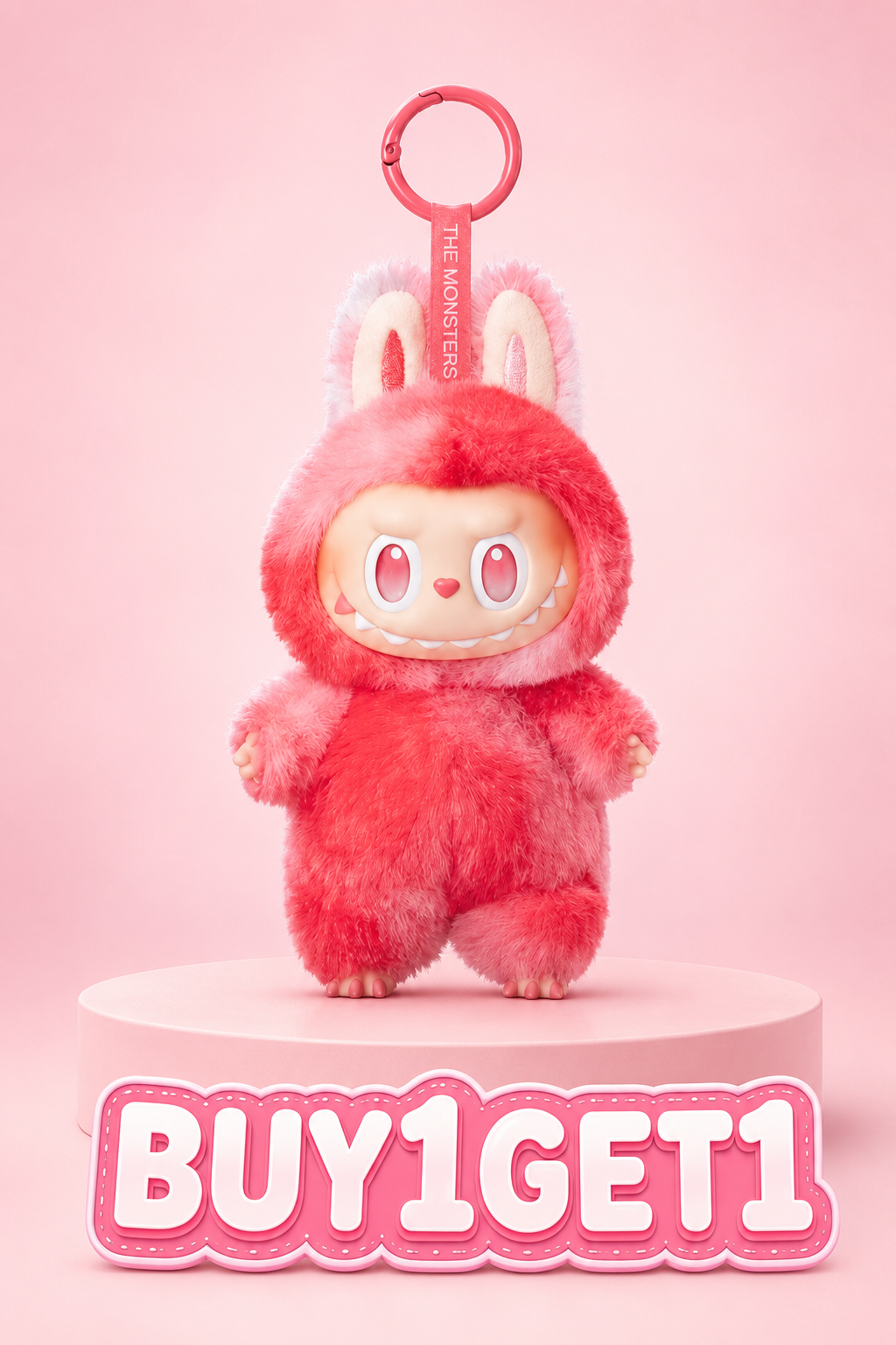 Love Labubu Collectible Plush Doll – Valentine’s Gift (Buy 1 Get 1)Free