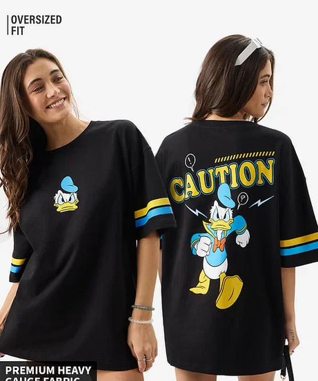 Donald Duck Caution Boyfriend T-Shirts