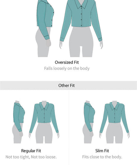 Textured  Birch Women Cropped Shirts