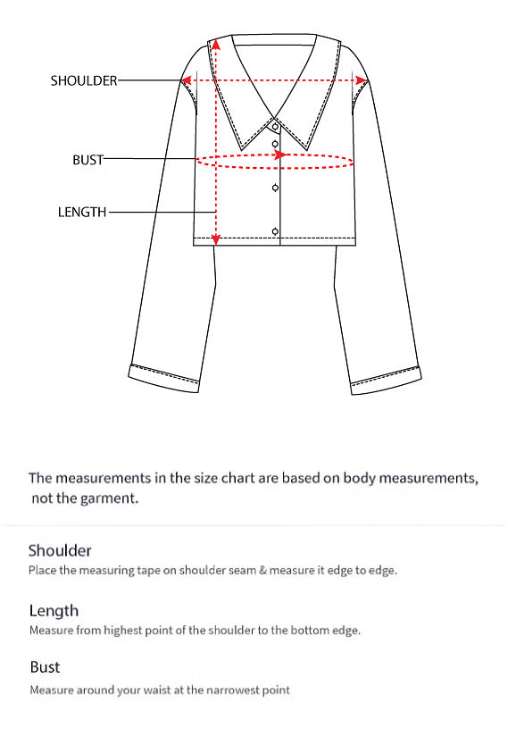 Textured  Birch Women Cropped Shirts