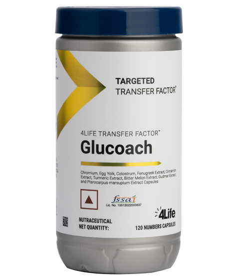 4Life Transfer Factor Glucoach 120 Capsules