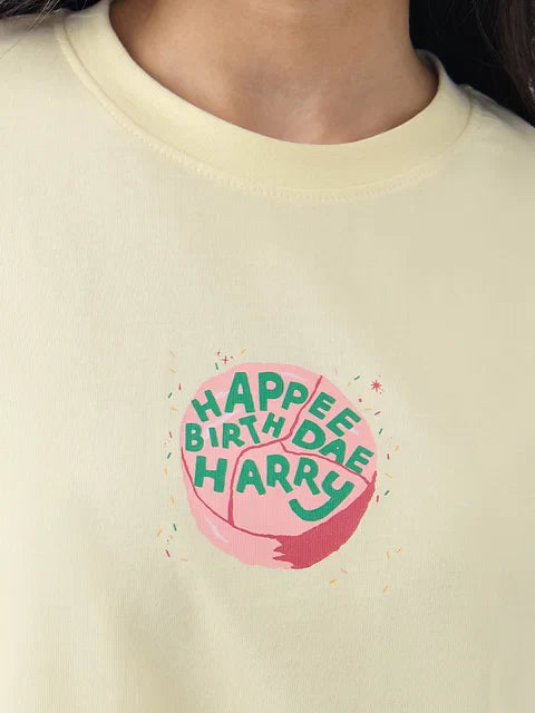 Harry Potter Birthday Cake Boyfriend T-Shirts