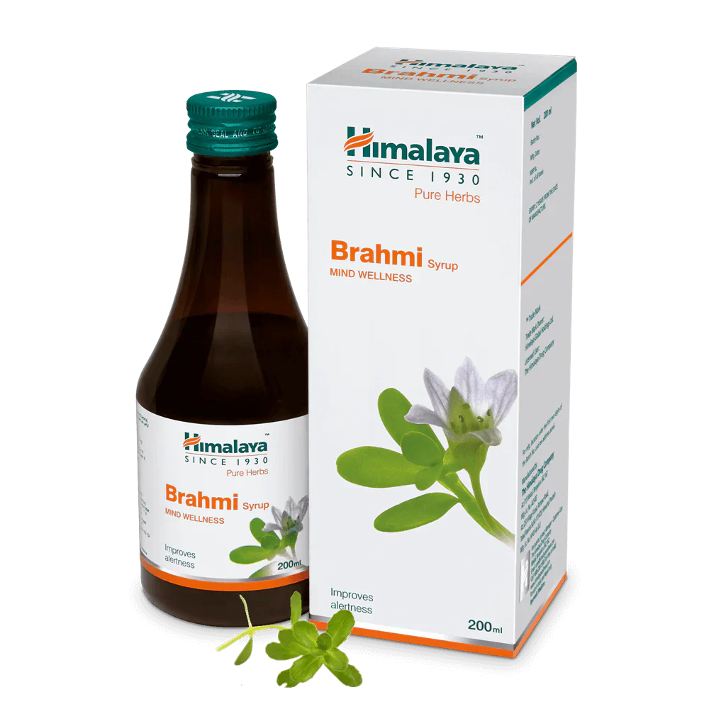 Himalaya Brahmi Syrup 200ml – Herbal Wellness Tonic