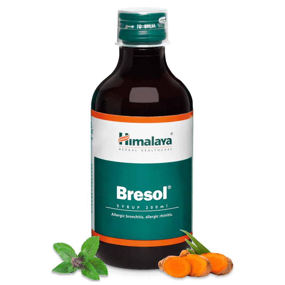 Himalaya Bresol Syrup 200ml - Traditional Herbal Blend
