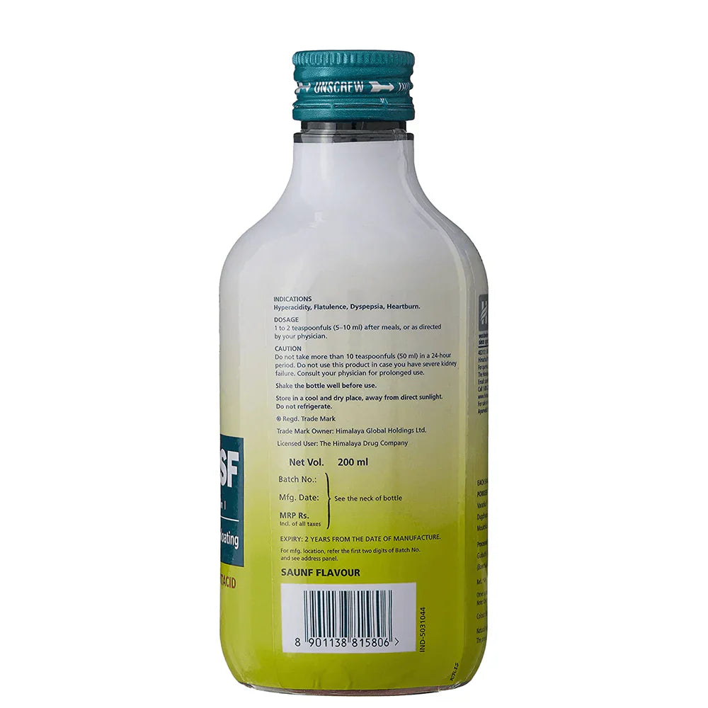 Himalaya Himcocid SF Herbal Syrup – 200 ml Sugar-Free Formula