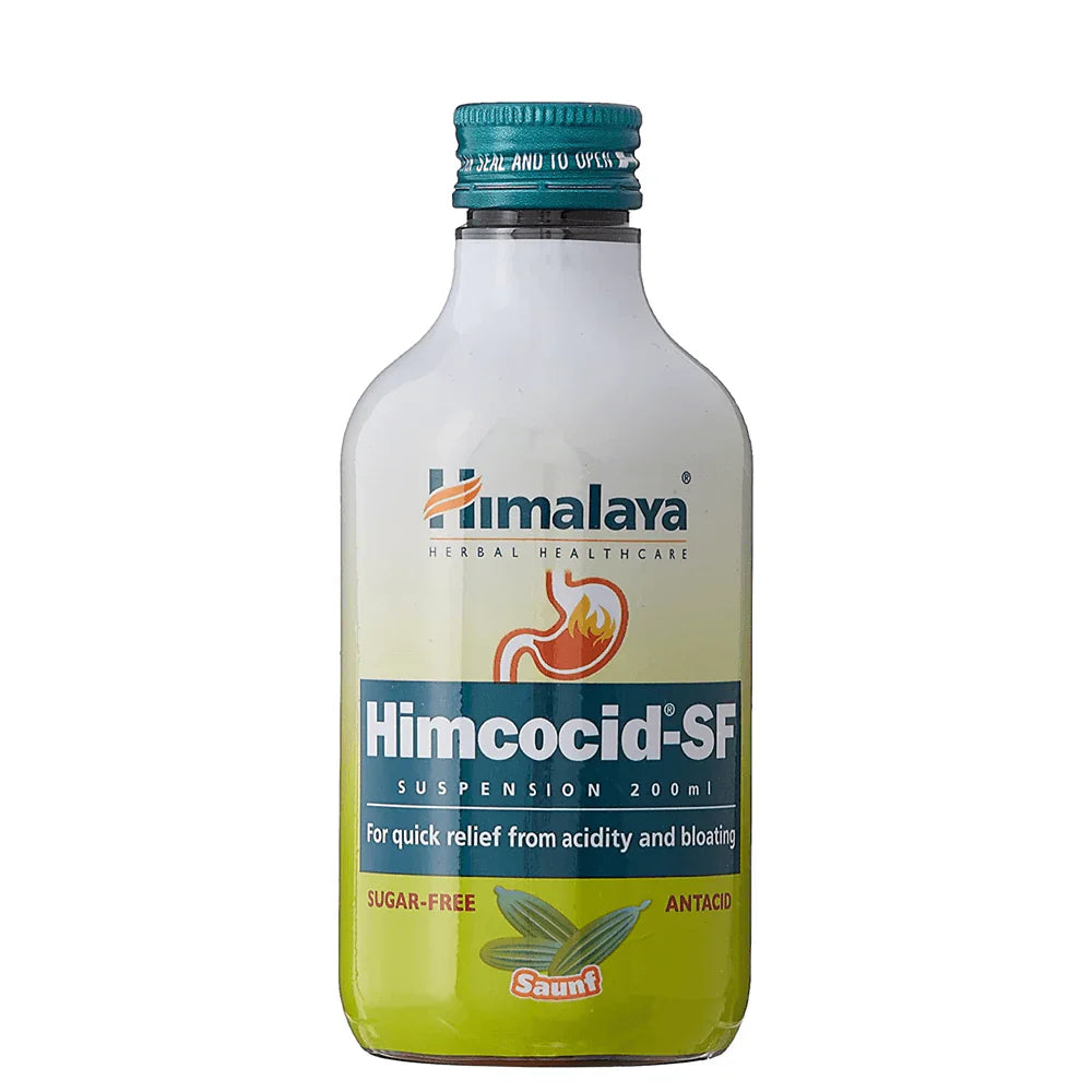 Himalaya Himcocid SF Herbal Syrup – 200 ml Sugar-Free Formula
