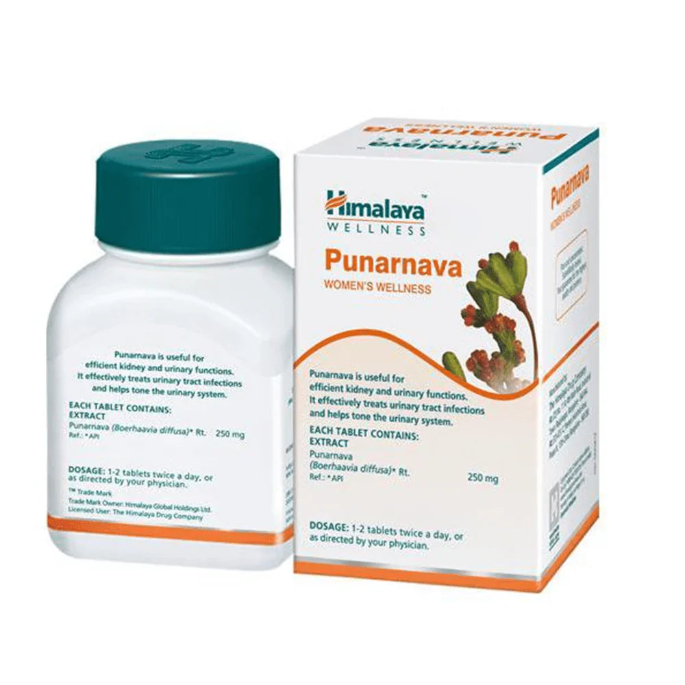 Title:- Himalaya Punarnava Tablets – 60 Count | Herbal Supplement