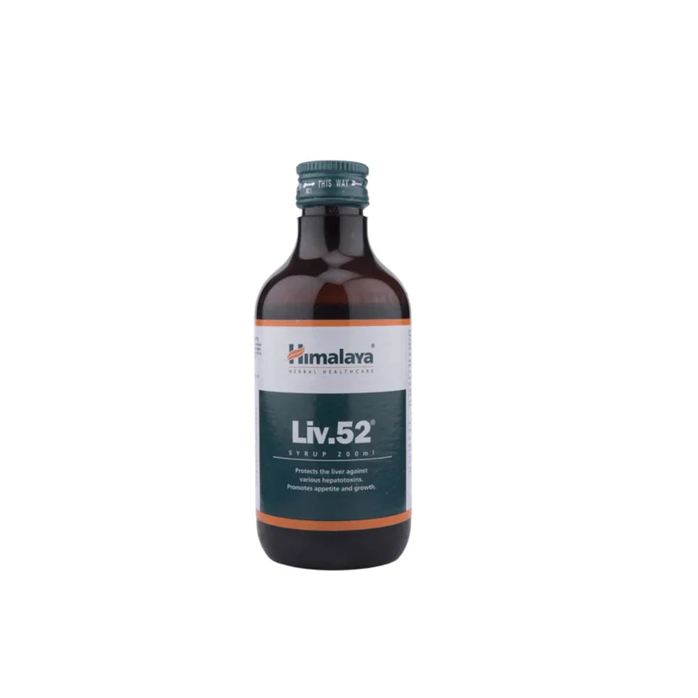 Himalaya Liv.52 Syrup - Plant-Based Wellness Formula (200 ml)