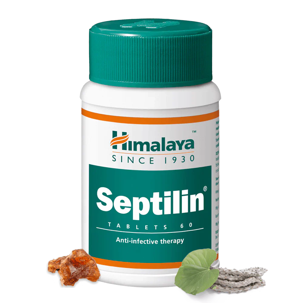 Himalaya Septilin Herbal Tablets – 60 Count | Ayurvedic Immune Support