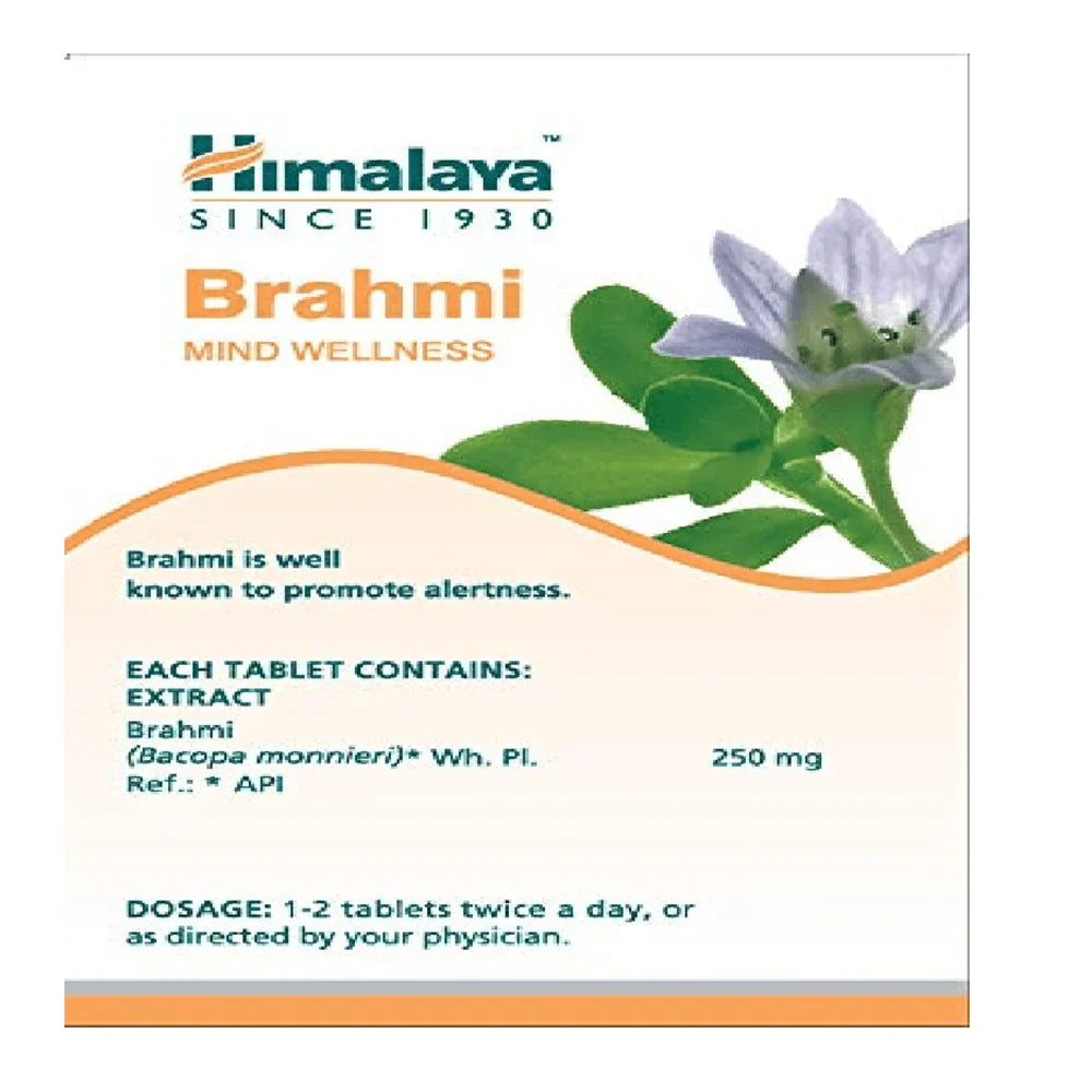 Himalaya Wellness Pure Herbs Brahmi Mind Wellness -60 tabs