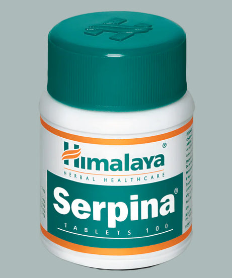 Himalaya Herbals Serpina Tablets – 100-Count Bottle