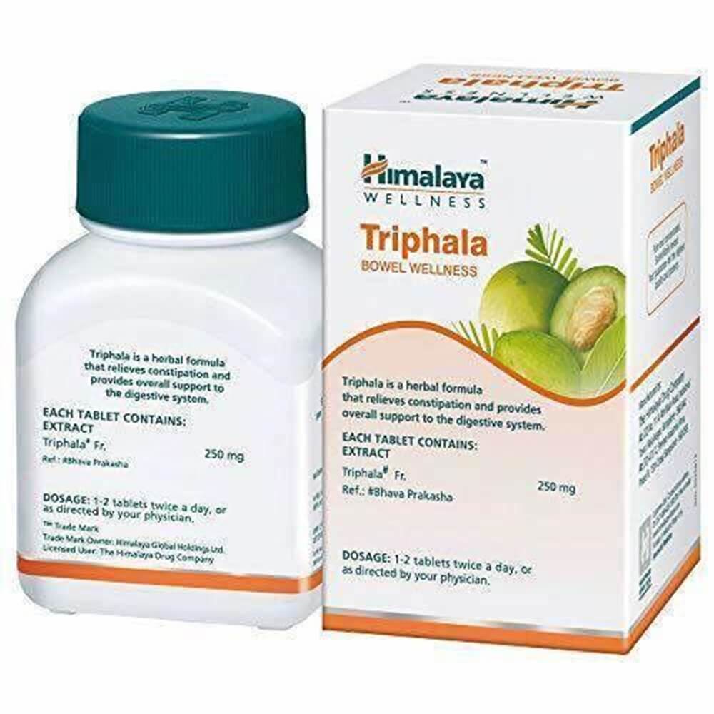 Himalaya Triphala – 60 Botanical Tablets