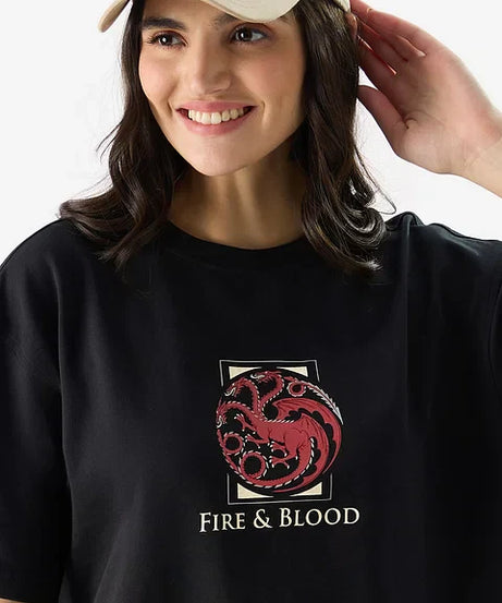 House of the Dragon Family Tree Boyfriend T-Shirts