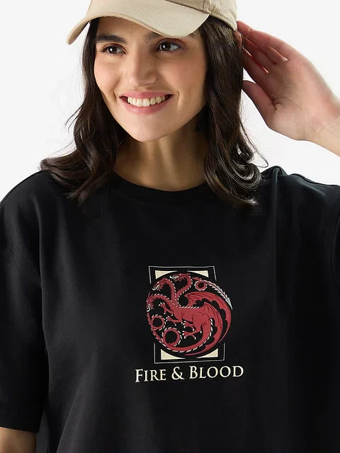 House of the Dragon Family Tree Boyfriend T-Shirts