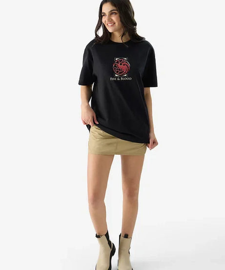 House of the Dragon Family Tree Boyfriend T-Shirts