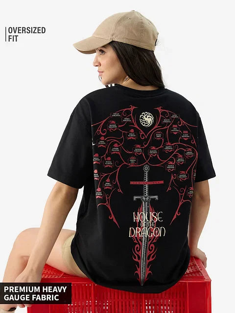 House of the Dragon Family Tree Boyfriend T-Shirts