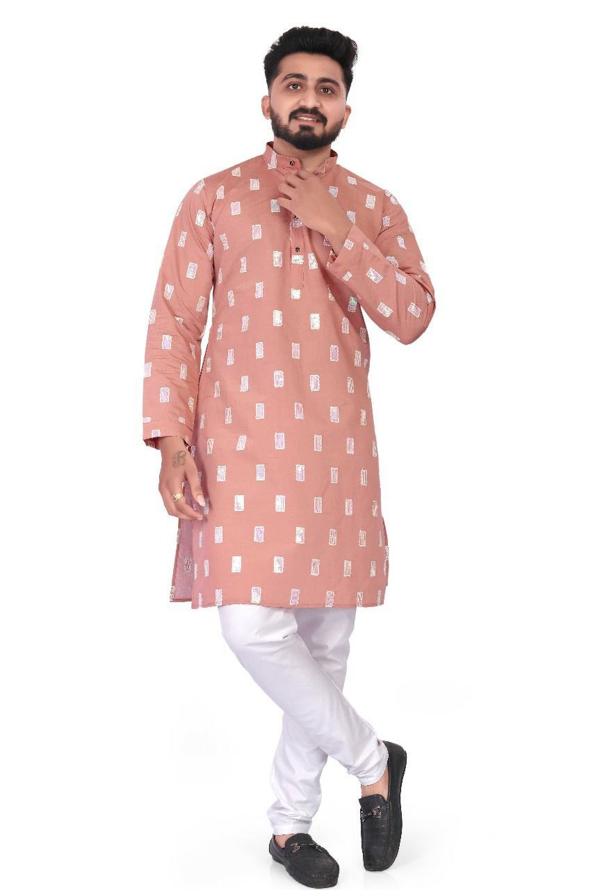 Heavy Rayon With Embroidery Sequence Work Kurta Pajama Set