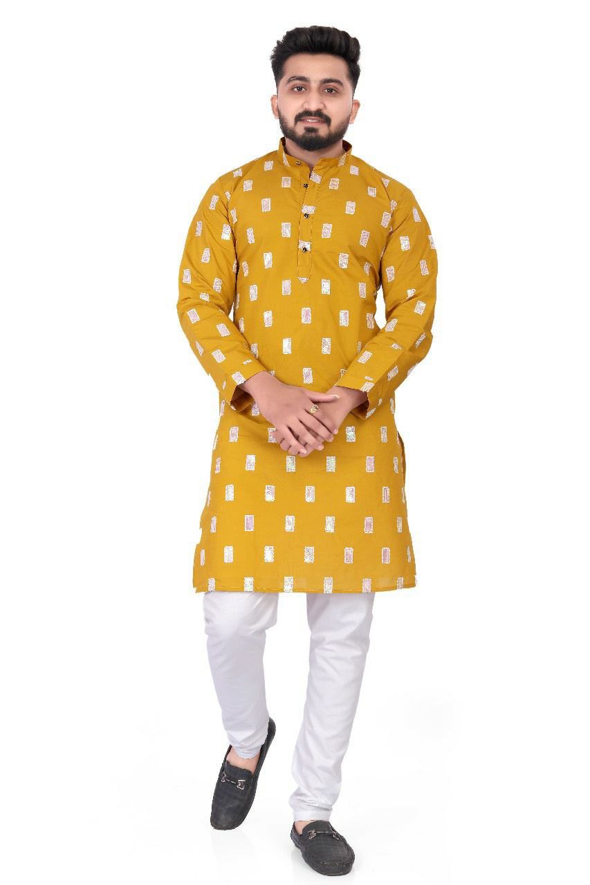 Heavy Rayon With Embroidery Sequence Work Kurta Pajama Set