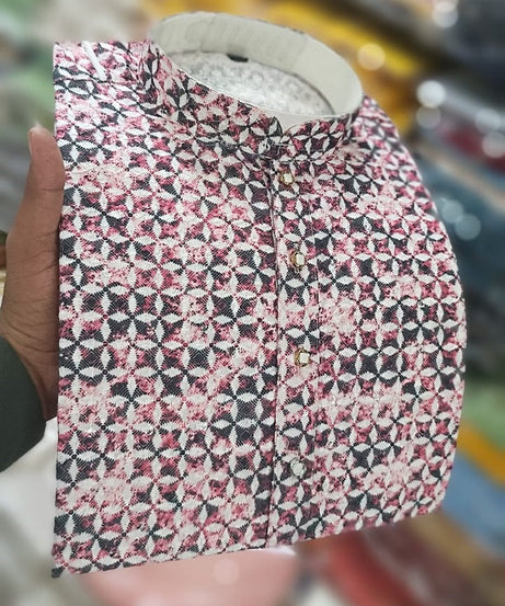 Rayon With Sequence Chikankari Work Kurta pajama Set