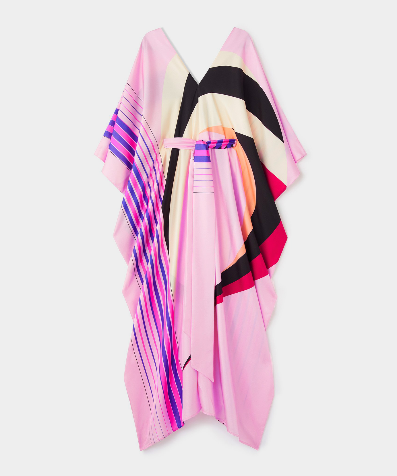 Elegant Soft Satin Silk Kaftan - Perfect for Evening Wear Caftan For Women's