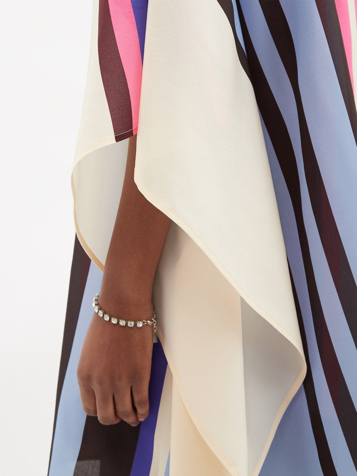 Chelsea Georgette Women's Printed Short Kaftan, Beach Wear Caftan