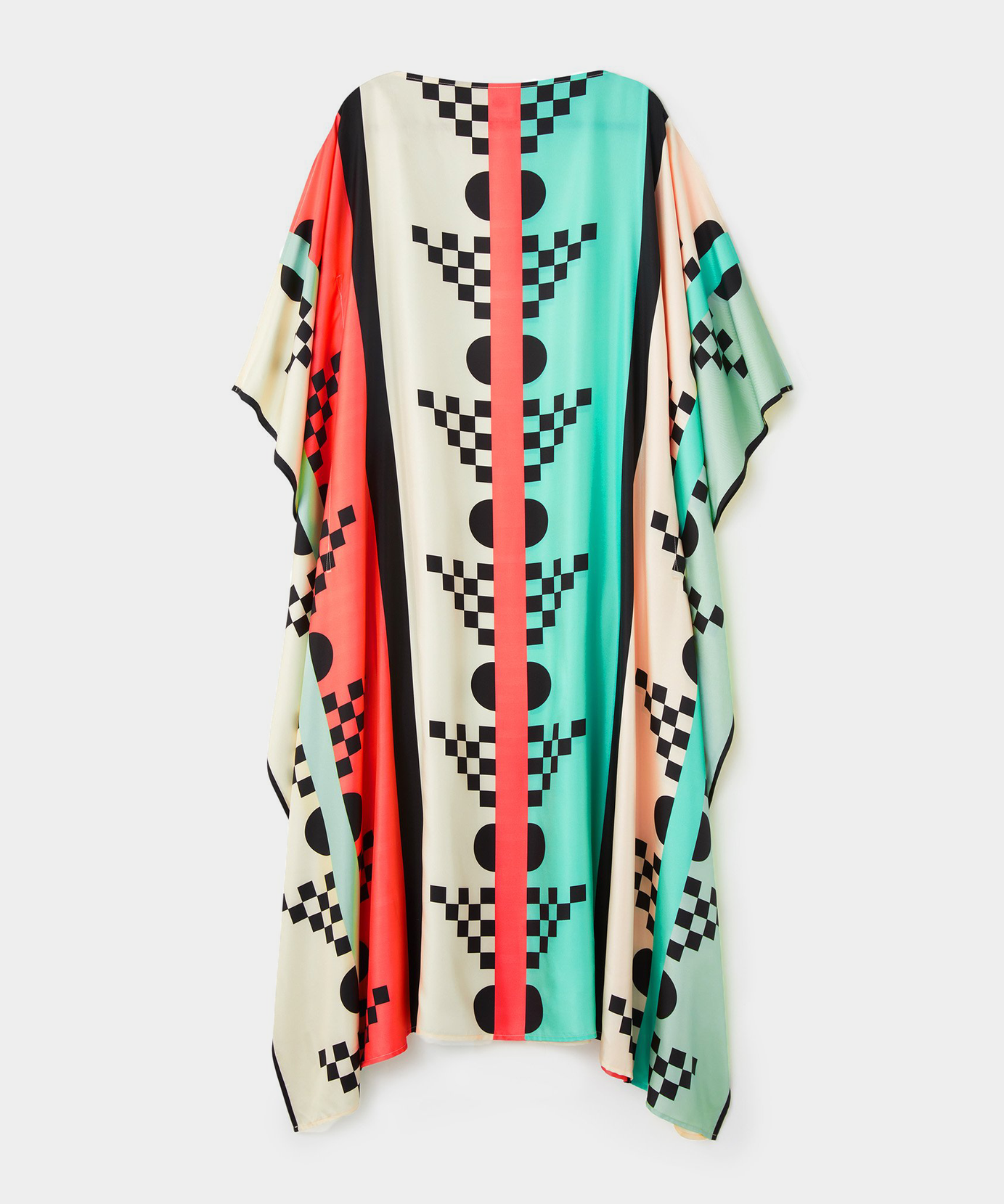 Long Soft Satin Silk Kaftan – Lightweight and Comfortable Caftan For Women's