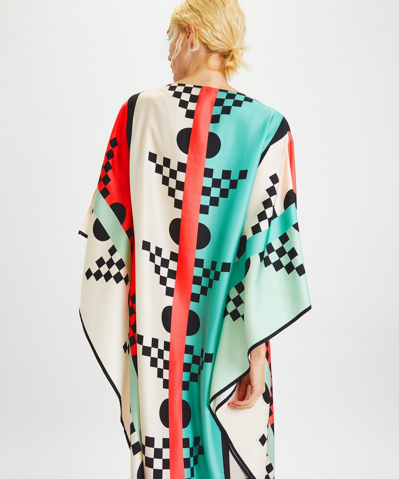 Long Soft Satin Silk Kaftan – Lightweight and Comfortable Caftan For Women's