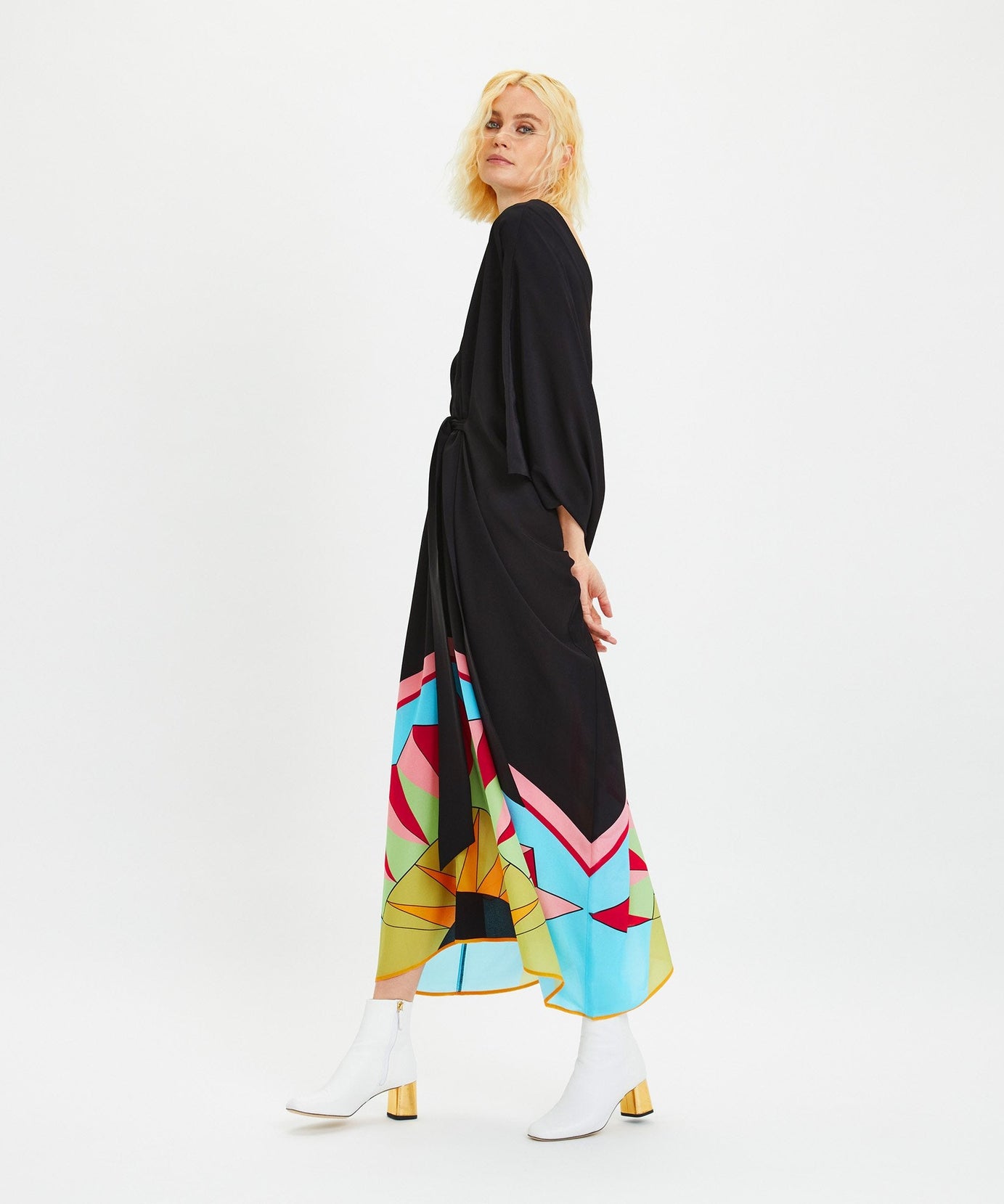 Premium Chelsea Georgette Kaftan - Stylish Party Outfit Caftan For Women's