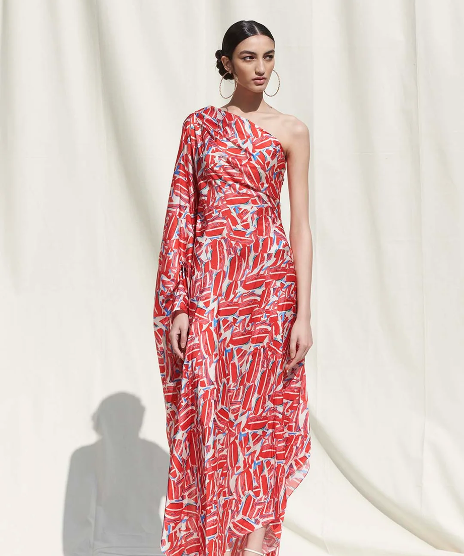 Premium Lux Satin Kaftan, Soft, Flowing, Caftan For Women's