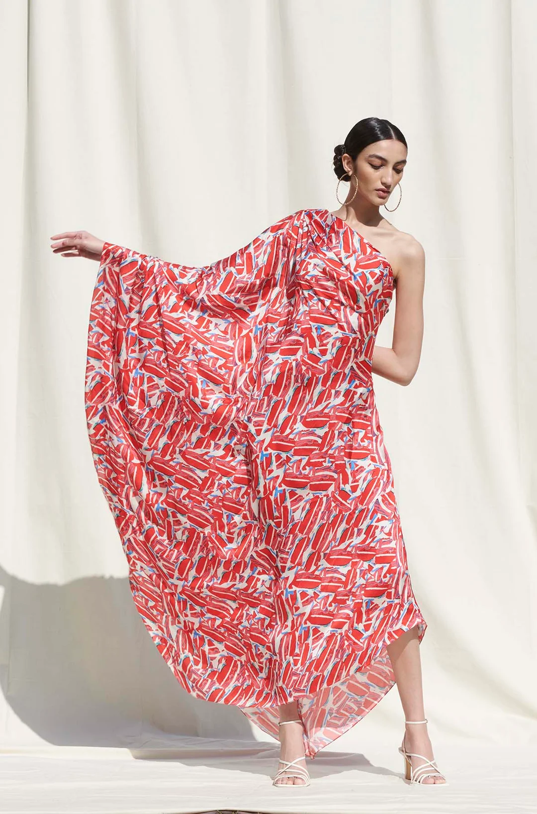 Premium Lux Satin Kaftan, Soft, Flowing, Caftan For Women's