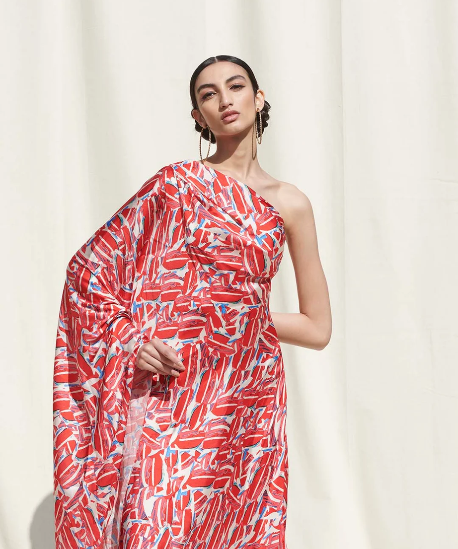 Premium Lux Satin Kaftan, Soft, Flowing, Caftan For Women's