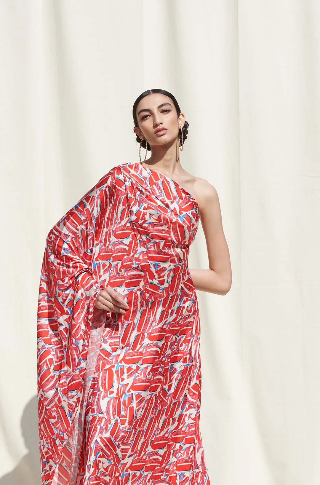 Premium Lux Satin Kaftan, Soft, Flowing, Caftan For Women's