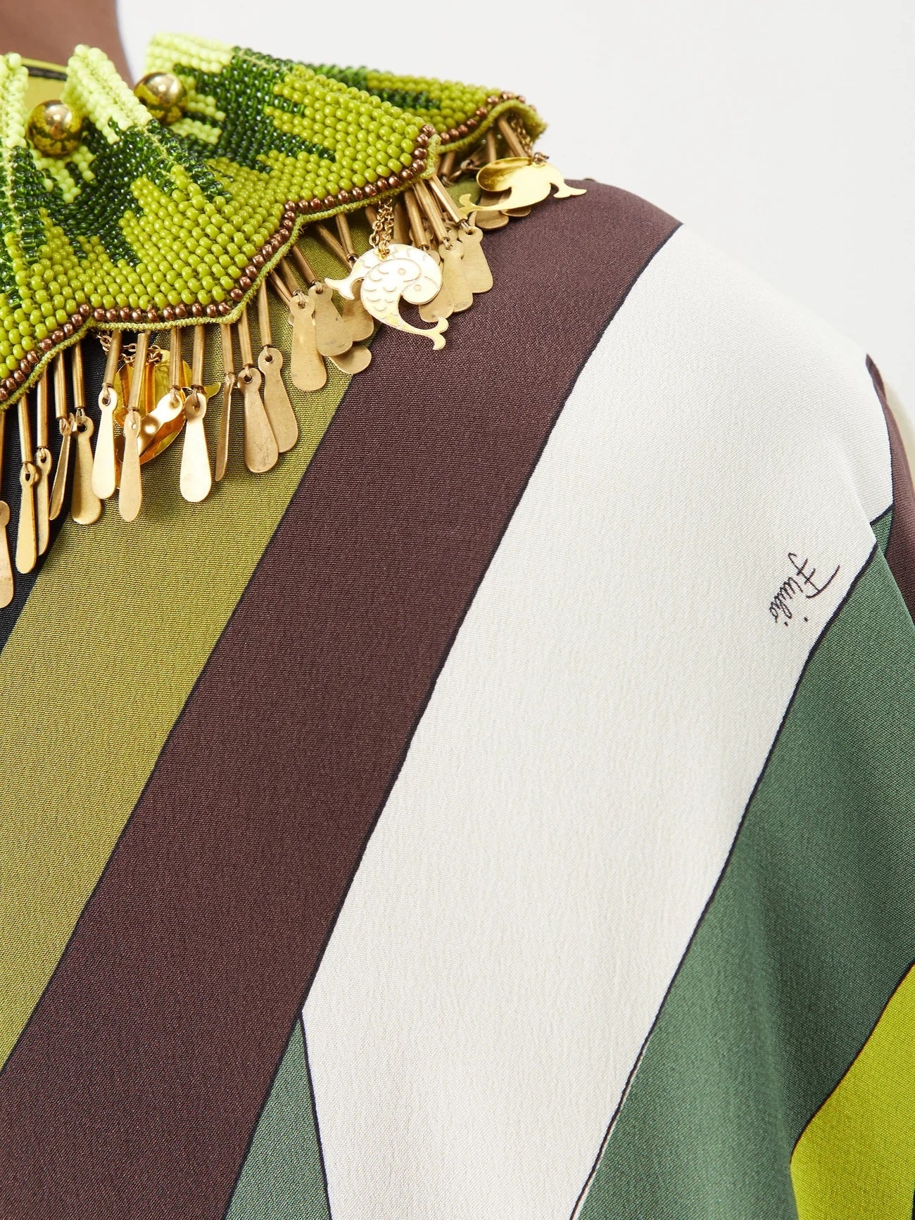 Designer Silk Crepe Kaftan with Flowing Caftan For Women's