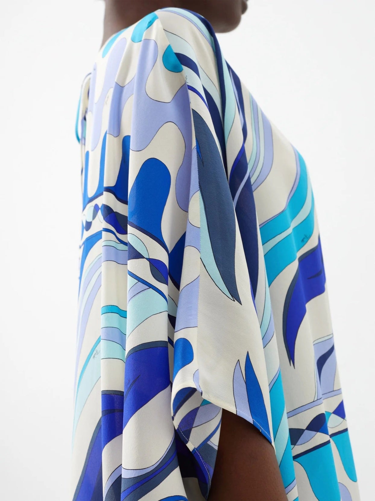 Luxurious Satin Silk Kaftan - Perfect for Lounge or Evening Wear Caftan