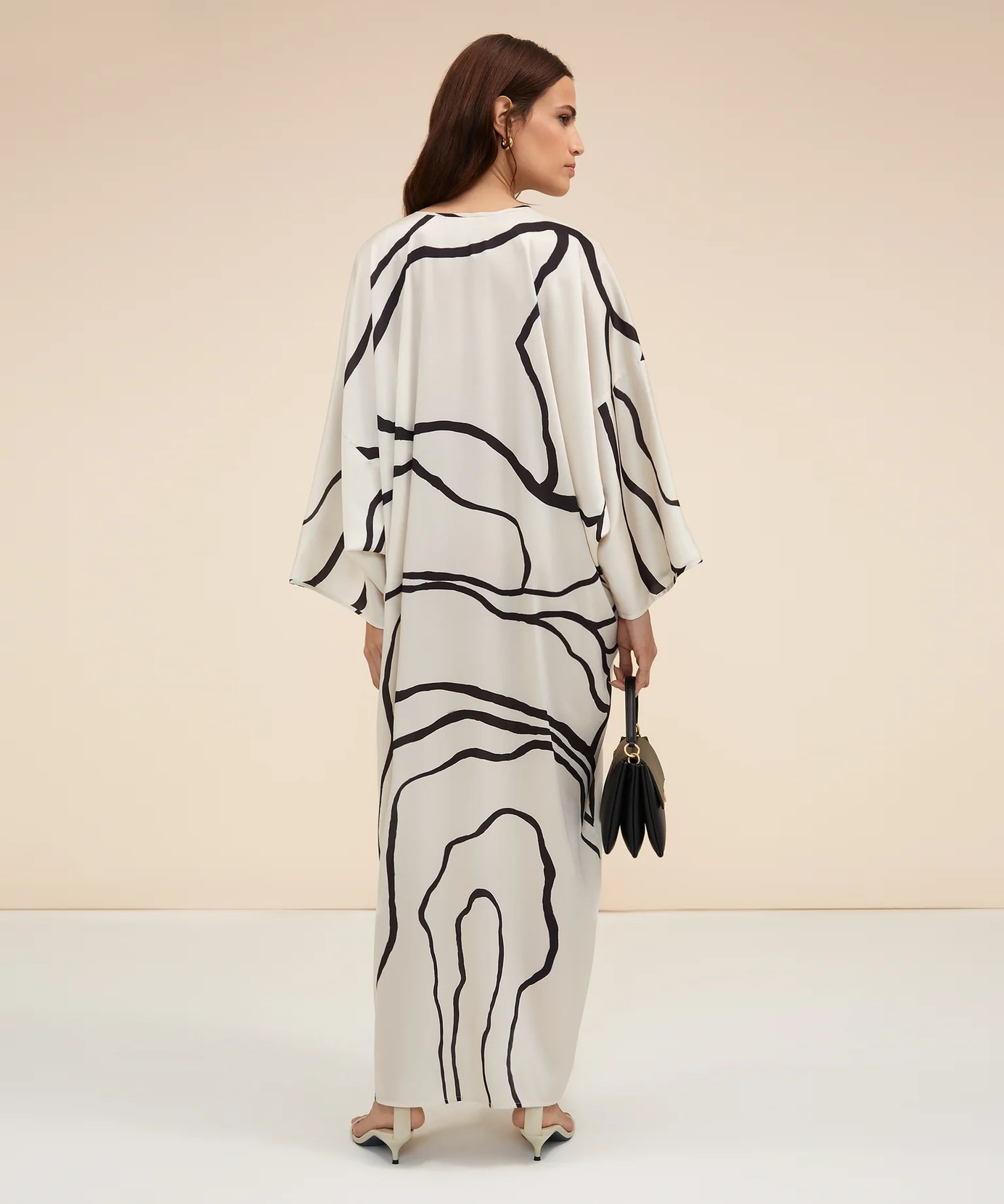 Organza Silk Kaftan - Luxurious and Elegant Maxi Dress Caftan For Women's