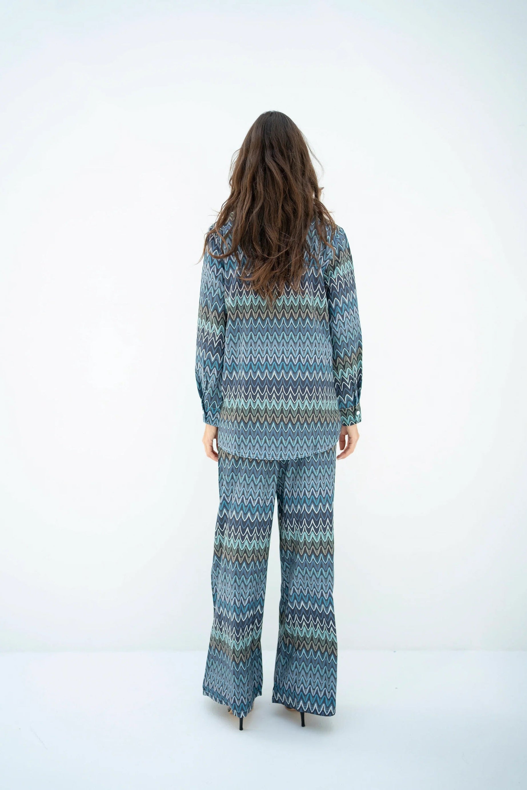 Korean BSY Co-ord Set, Top With Pants Suit For Women's