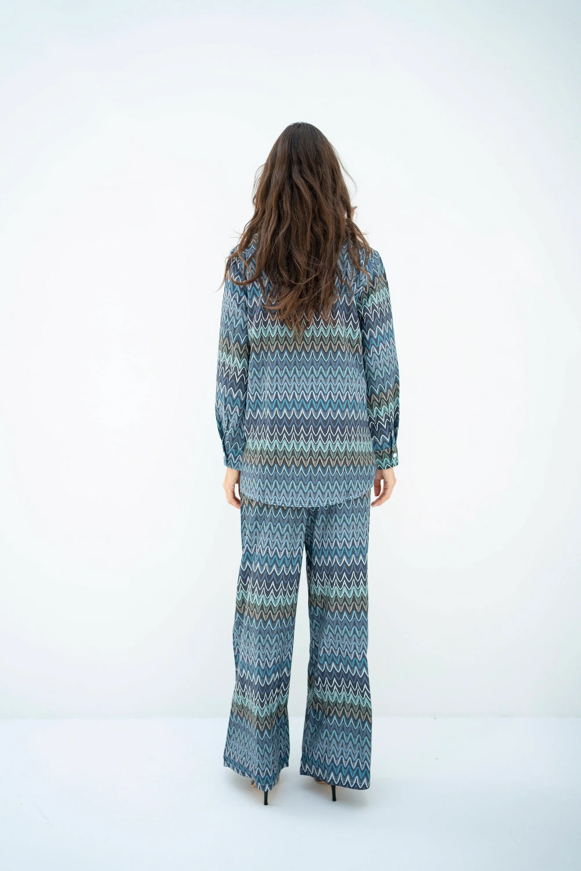 Korean BSY Co-ord Set, Top With Pants Suit For Women's