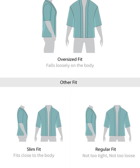 Naruto Akatsuki Kimono Oversized Shirts