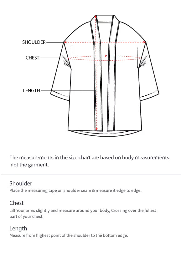 Naruto Akatsuki Kimono Oversized Shirts