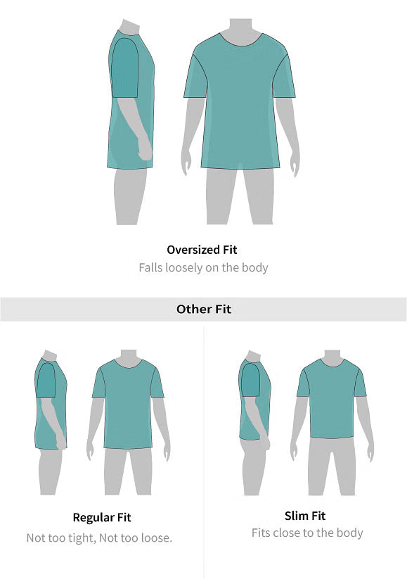 Solids Powder Blue Oversized T-Shirts