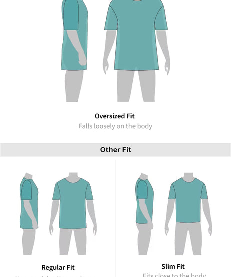 Slate Grey Oversized T-Shirts